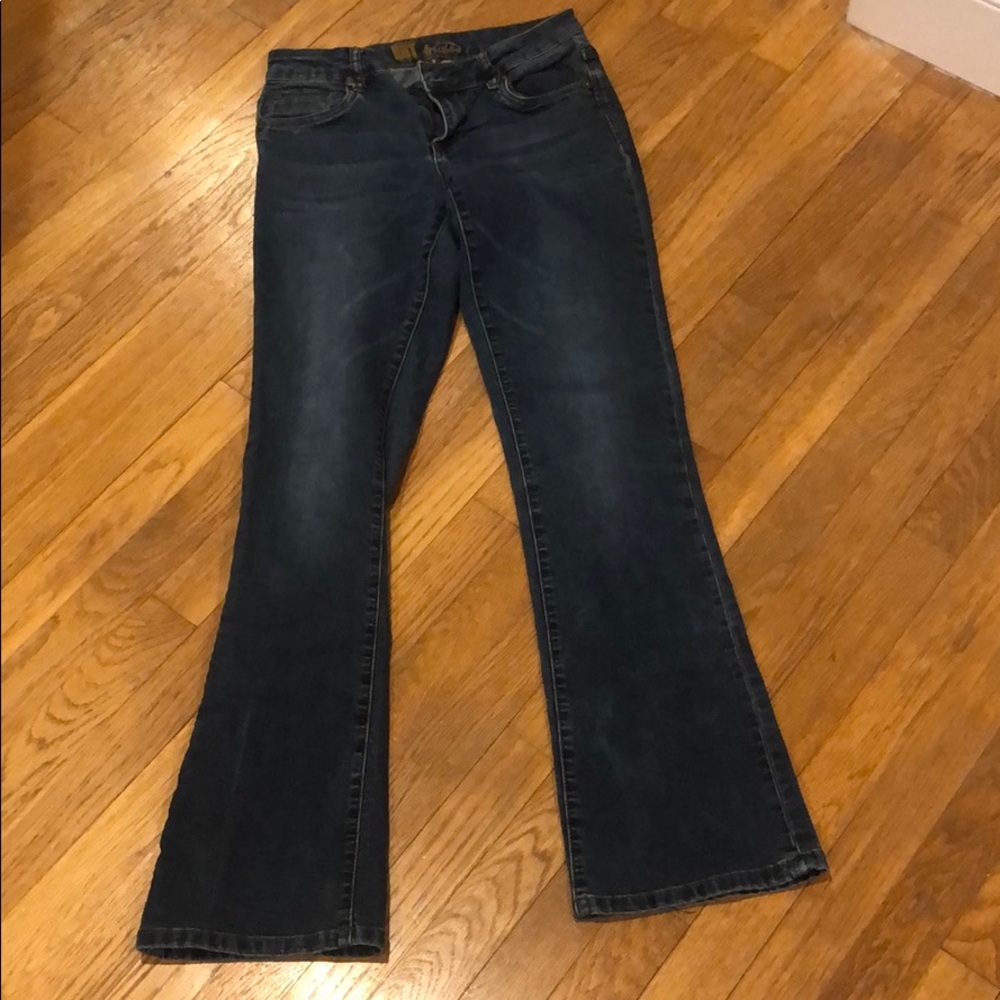 Size 2 high rise bootcut jeans